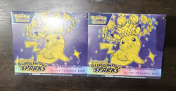 Pokemon TCG: Scarlet & Violet-Surging Sparks Pokemon Center ETB x2 (New, Sealed) - Image 1