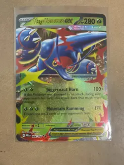 Mega Heracross ex 004/094 ME02: Phantasmal Flames Double Rare - NM - Image 1