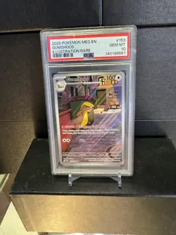 2025 Pokemon Meg EN Mega Evolution - Gumshoos #153 Illustration Rare - PSA 10 - Image 3