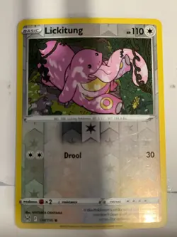 Lickitung - 138/196 Lost Origin Pokemon Reverse Holo Foil Rare - Image 1