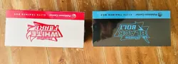 Pokemon Center Black Bolt and White Flare ETB Set Factory Sealed New - Image 3