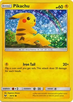 Moderately Played Pikachu - 28/73 - General Mills Promo Pokemon Pokemon Promos - Image 1