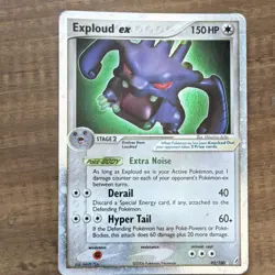 Pokemon Exploud ex 92/100 Crystal Guardians Ultra Rare Holo 150HP EX 2006 - Image 1