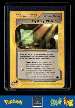 2003 Pokemon e-Series Skyridge 135/144 Mystery Plate Gamma - Image 1