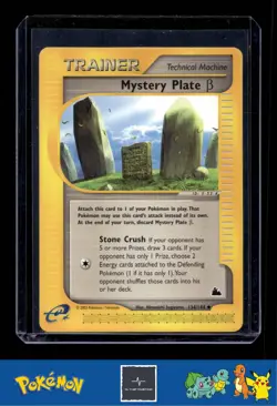 2003 Pokemon e-Series Skyridge 134/144 Mystery Plate Beta - Image 1