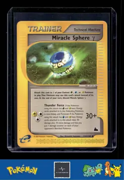 2003 Pokemon e-Series Skyridge 131/144 Miracle Sphere Gamma - Image 1