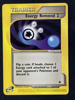 2002 Pokemon e-Series Expedition 140/165 Energy Removal 2 - Image 1