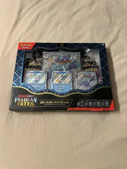 Pokemon TCG Paldean Fates Quaquaval EX Premium Collection Box - New/Sealed - Image 1