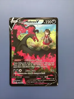 Pokemon 2022 Galarian Moltres V TG20/TG30 Ultra Rare Astral Radiance TG - Image 1