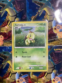 Turtwig #DP01 - Promo Holo Diamond & Pearl Promos Pokemon TCG Vintage LP - Image 1