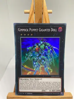 Gimmick Puppet Gigantes Doll - Super Rare 1st Edition LED5-EN034 - NM - YuGiOh - Image 1