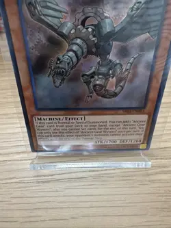 | Yugioh Ancient Gear Wyvern SR03-EN003 1st Edition Super Rare NM 🔥 | - Image 3