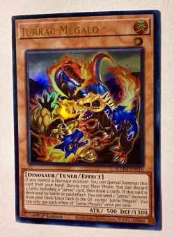 1X NM Jurrac Megalo - BLMM-EN016 - Ultra Rare 1st Edition Yugioh - Image 1