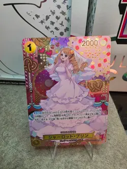 ONE PIECE Card Charlotte Pudding (SP Alt Art) OP03-112 R Two Legends Japanese - Image 1