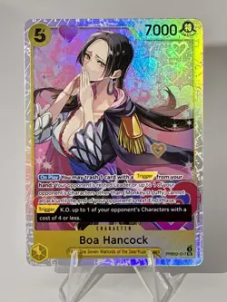 One Piece TCG Boa Hancock PRB02-017 SR NM - Image 1