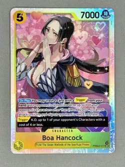 One Piece TCG Boa Hancock PRB02-017 SR NM - Image 3