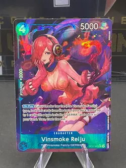 Vinsmoke Reiju (ALT ART) OP11-047 A Fist of Divine Speed English One Piece - Image 1