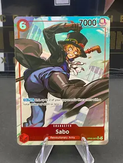 Sabo (OP05-007) (ALTERNATE ART) One Piece TCG Awakening of the New Era SR - Image 1
