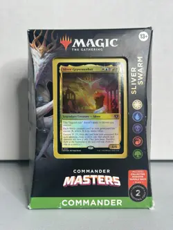 Magic: The Gathering Commander Masters Commander Deck Sliver Swarm 100-Card Deck - Image 1