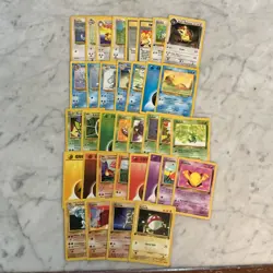 Pokemon Card Lot 1999 WOTC 35 Different Cards All 1st Edition Or Uncommon NM - Image 1