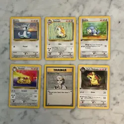 Pokemon Card Lot 1999 WOTC 35 Different Cards All 1st Edition Or Uncommon NM - Image 2