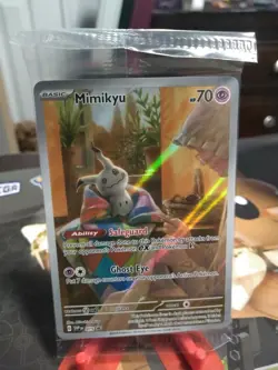Mimikyu 075 Sv: Scarlet & Violet Black Star Promo Cards Holo Rare Sealed NM - Image 1