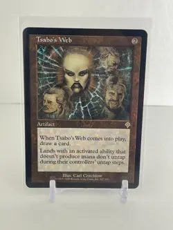 Tsabo's Web | Invasion 2000 MTG Magic Cards - Image 1