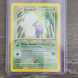 Pokemon Jumpluff Neo Genesis 7/111 Rare 70 HP Stage 2 2000 English Card - Image 1