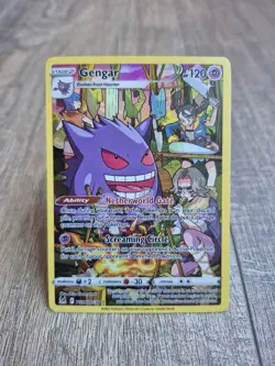 Pokemon Gengar Ultra Rare Full Art Holo Lost Origin Card TG06/TG30 - Image 1