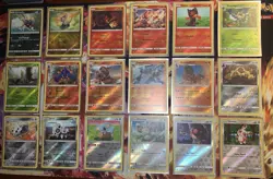 Pokemon TCG Sun & Moon Reverse Holo Card Lot (50) LP/NM - Image 1