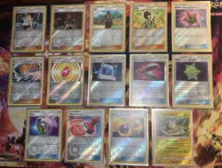 Pokemon TCG Sun & Moon Reverse Holo Card Lot (50) LP/NM - Image 3