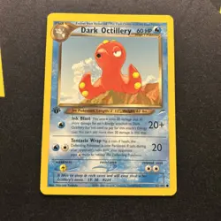 1st Edition Dark Octillery 62/105 LP -Vintage Pokemon Card- Neo Destiny (7q) - Image 1