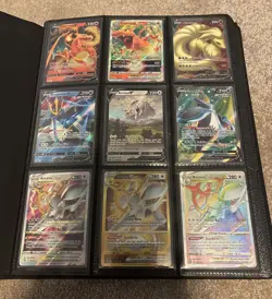 Pokemon Card Collection Binder Of 209 Cards Modern Lot All Ultra Rares 🔥 - Image 1