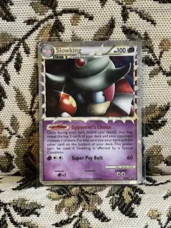 Pokemon Slowking Prime 85/90 Undaunted Holo 100 HP English TCG Card - Image 1