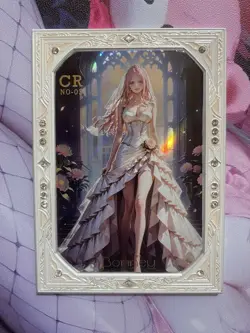 Bonney Thick Diamond Metal Waifu Card Wedding One Piece - Image 1