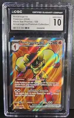 Armarouge ex 125 Sv: Scarlet & Violet Promo Cards Holo CGC 10 - Image 1