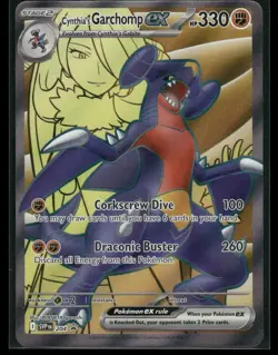 SV: Scarlet & Violet Promo Cards #204 Cynthia's Garchomp ex Holo English - Image 1