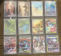 Pokemon Japanese SAR AR lot (12 cards) - MINT - Image 1