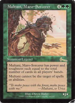 MTG - Multani, Maro-Sorcerer - Urza's Legacy - Image 1