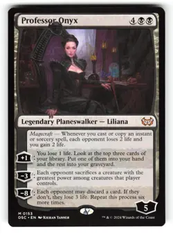 Professor Onyx #153 (NM) (DSC) (Non-Foil) MTG Magic - Image 1