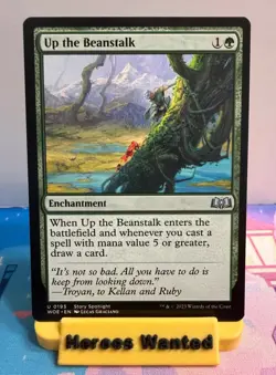 Up the Beanstalk U Wilds of Eldraine 195 NM - Image 1