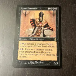 MTG STARTER COMMANDER DECK - Cabal Patriarch - Mono Black - Image 1