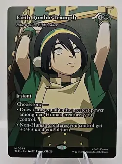 Earth Rumble Triumph Return of the Wildspeaker (Borderless) MTG Avatar: The... - Image 1