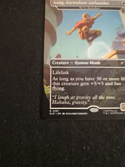 Aang, Ascendant Airbender Serra Ascendant Secret Lair Drop Regular - Image 3