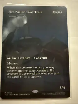 Fire Nation Tank Train (Borderless) Avatar: TLA Eternal-Legal Regular - Image 1