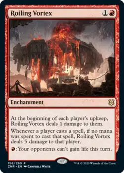 1x Roiling Vortex Light Play, English Zendikar Rising MTG Magic - Image 1