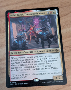 MTG Anim Pakal, Thousandth Moon Lost Caverns of Ixalan NM - Image 1