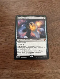 The Soul Stone Marvel's Spider-Man Magic The Gathering MTG NM #66 - Image 1