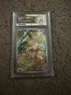 Eevee SVP 173 Pokemon Prismatic Evolutions Black Star Promo ACE 9 - Image 1