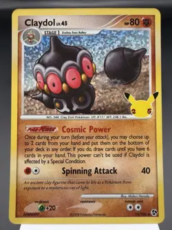 Claydol 15/106 - Holo Rare - Celebrations Pokemon Card MINT - Image 1